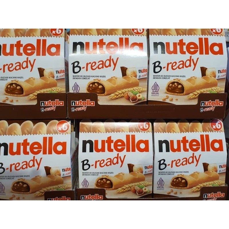 

Nutella B-Ready 132gr Expired Desember 2025