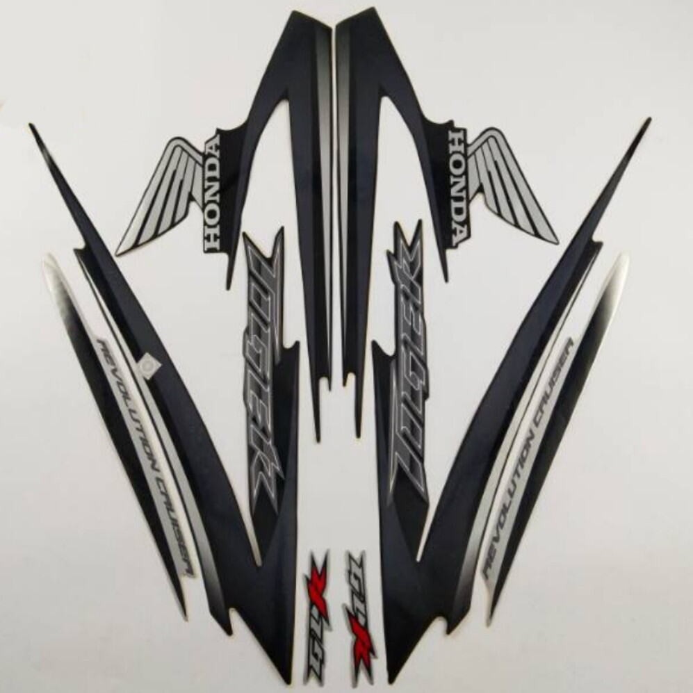 Striping Ori body Honda Tiger 2008 2009 stiker bawaan original bodi honda tiger old tiger revo