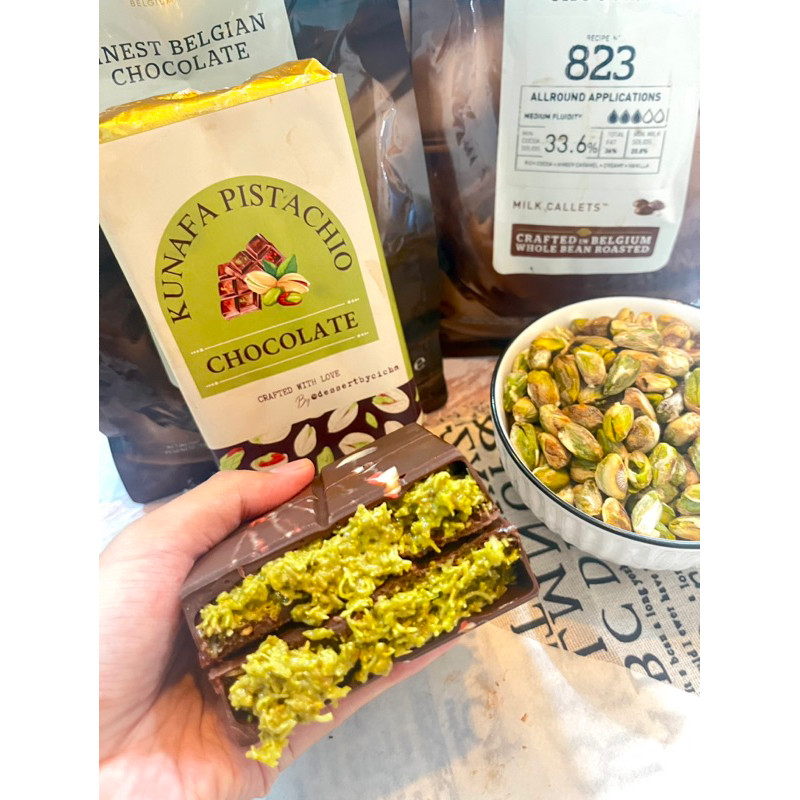 

CHOCOLATE DUBAI KUNAFA PISTACHIO PREMIUM
