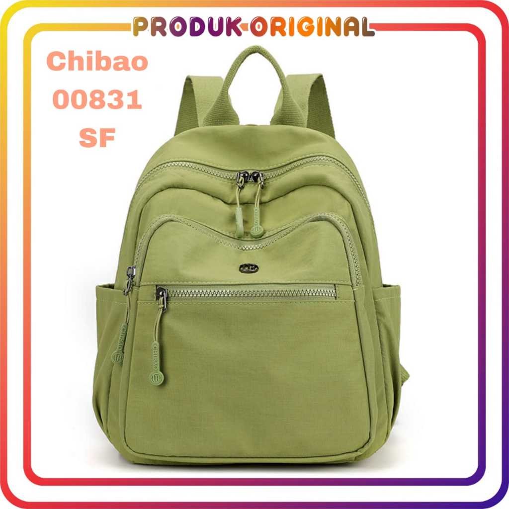 RAFATA Chibao - Tas ransel chibao 00831-SF bahan polyester waterproof tas ransel wanita original chi