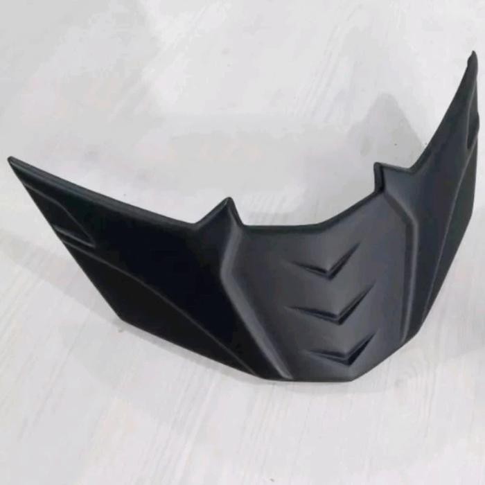 Cover Visor Windshield ADV 160 Replika Cover Visor K-Speed Thailand - Hitam Glossy