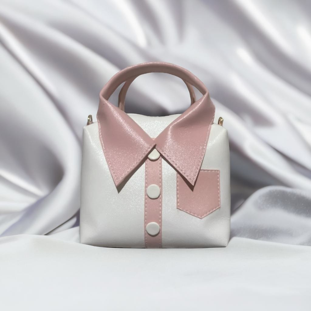 KEMEJA Tas Selempang Wanita Tas Wanita Unik Tas Wanita Bentuk Baju Tas Wanita Kekinian Korean Style 