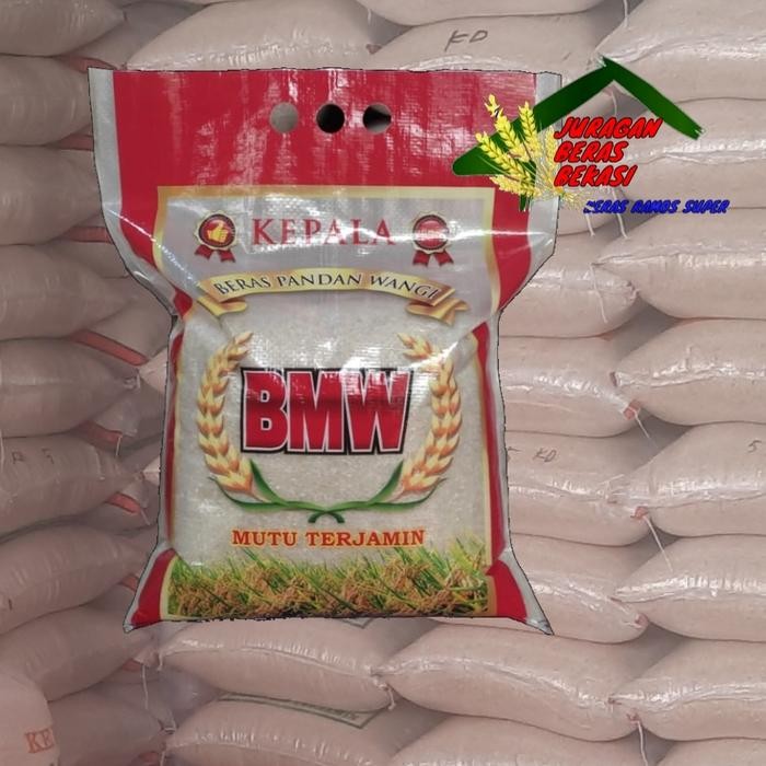

BERAS SUPER QUALITY CAP BMW 10KG MURAH - 10liter medium