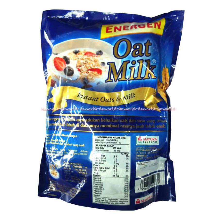 

Energen Oat Milk Beries Oat Milk Instan Tepung Oat Rasa MixBerry
