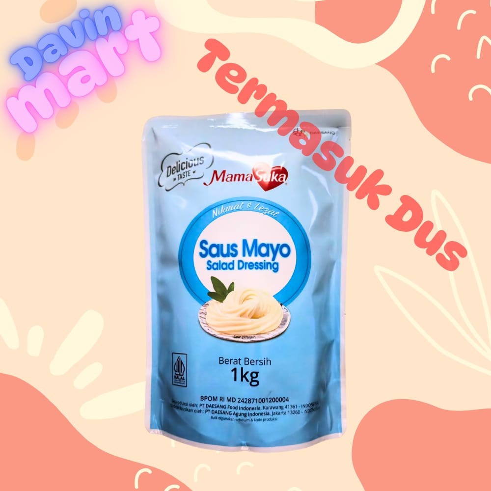 

Salad Dressing Saus Mayo Mamasuka 1 Kg