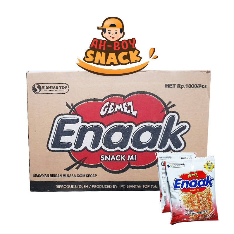 

GEMES ENAAK 1 DUS ISI 80 PCS - RASA AYAM KECAP