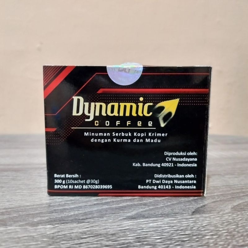 

KOPI DYNAMIC 1 BOX ISI 10 SACHET ORIGINAL KEMASAN TERBARU