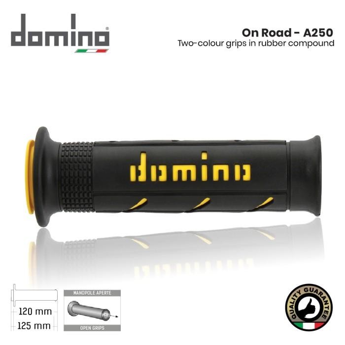 Handgrip Domino Universal Original Italy Soft - Hitam Kuning