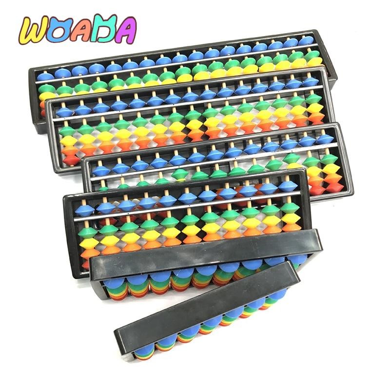 

7/11/13/15/17 Digit Rods Standard Abacus Soroban Chinese Japanese Calculator Counting Tool Mathematics Beginners Caculating Toys