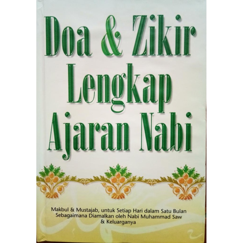 Buku Doa & Zikir Lengkap Ajaran Nabi