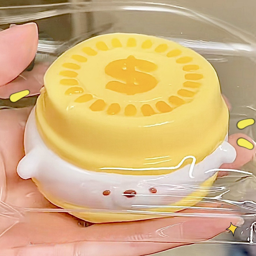 Funny Soft Squeeze Toy Slow Rising Sticky Stress Relief Toys Abreact Realistic Squishies Toy for Kid