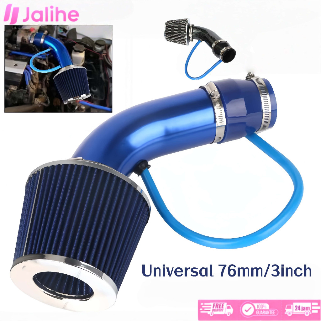 Mobil yang Dipasang Kembali Filter Udara Kepala Jamur Musim Dingin Filter Pipa Asupan Filter Pipa Al