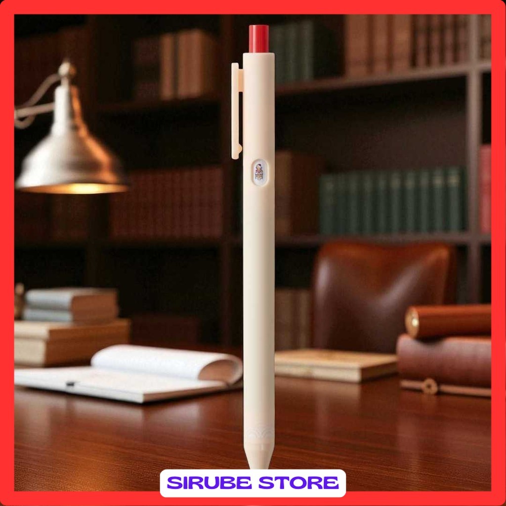 

Kaco Pena Pulpen Gel Small Window Pattern Quick Dry Black Ink 1 PCS - K1053