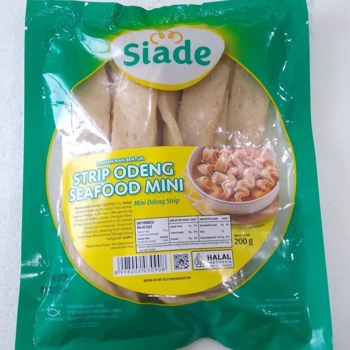 

SIADE ODENG SEAFOOD MINI 200g