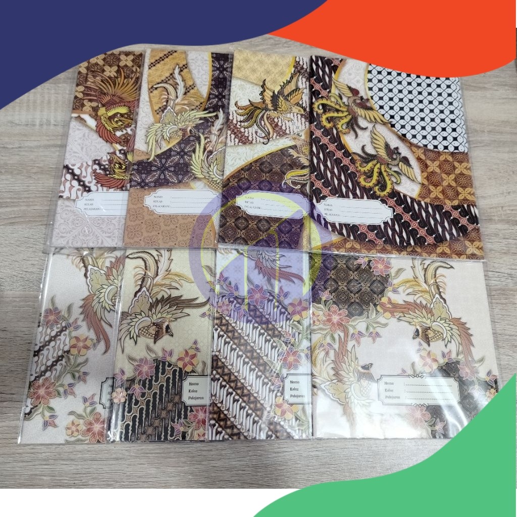 

(Pack) Sampul Buku Simpaty KWARTO (SIDU) Motif BATIK Isi 20 Lembar (min. order 10 pak)