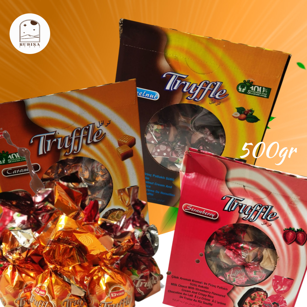 

Coklat truffle 500 gram mix murah - coklat 500 gr - coklat 500 g