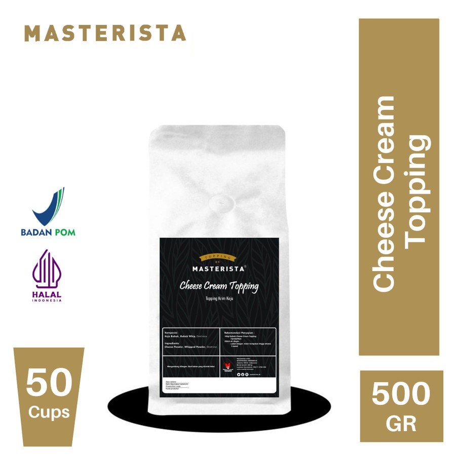 

Cheese Cream Powder Masterista 500gr