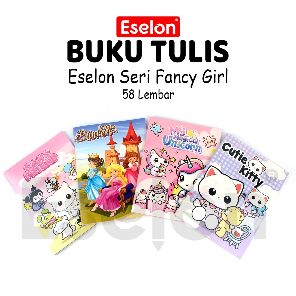 

❤️️10pcs Buku Tulis Garis Eselon 58lembar /1Pak Buku Tulis Eselon 58LBR❤️️