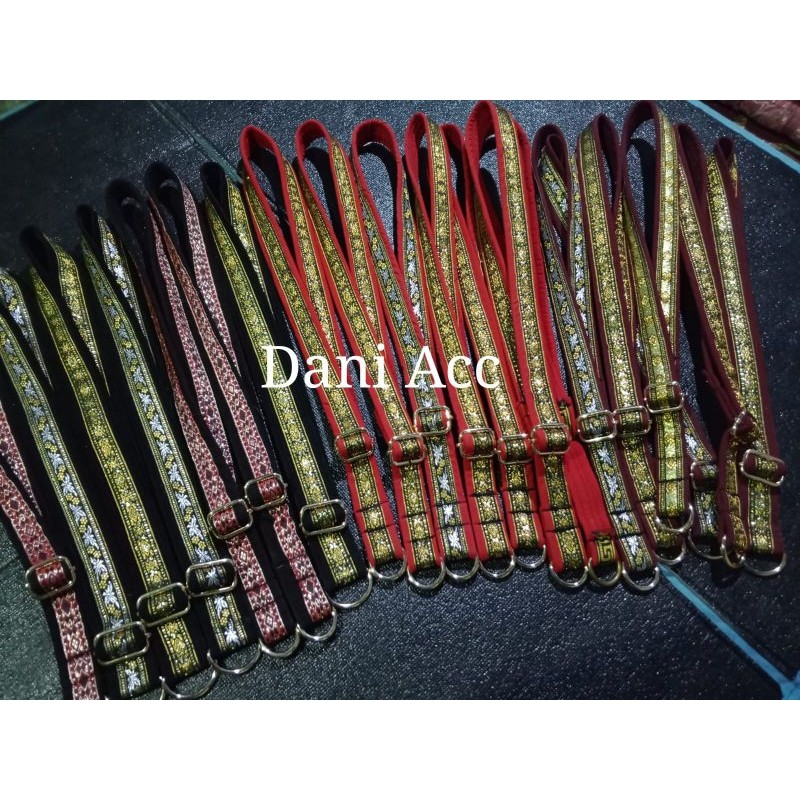 

DC___ Tali jaran kepang berbagai motif cerah