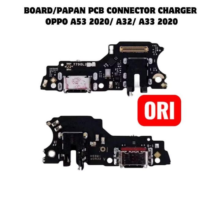 BOARD KONEKTOR CAS OPPO A53 2020 – PAPAN CHARGER HP OPPO A53 2020 – FLEXIBLE CONNECTOR CHARGER