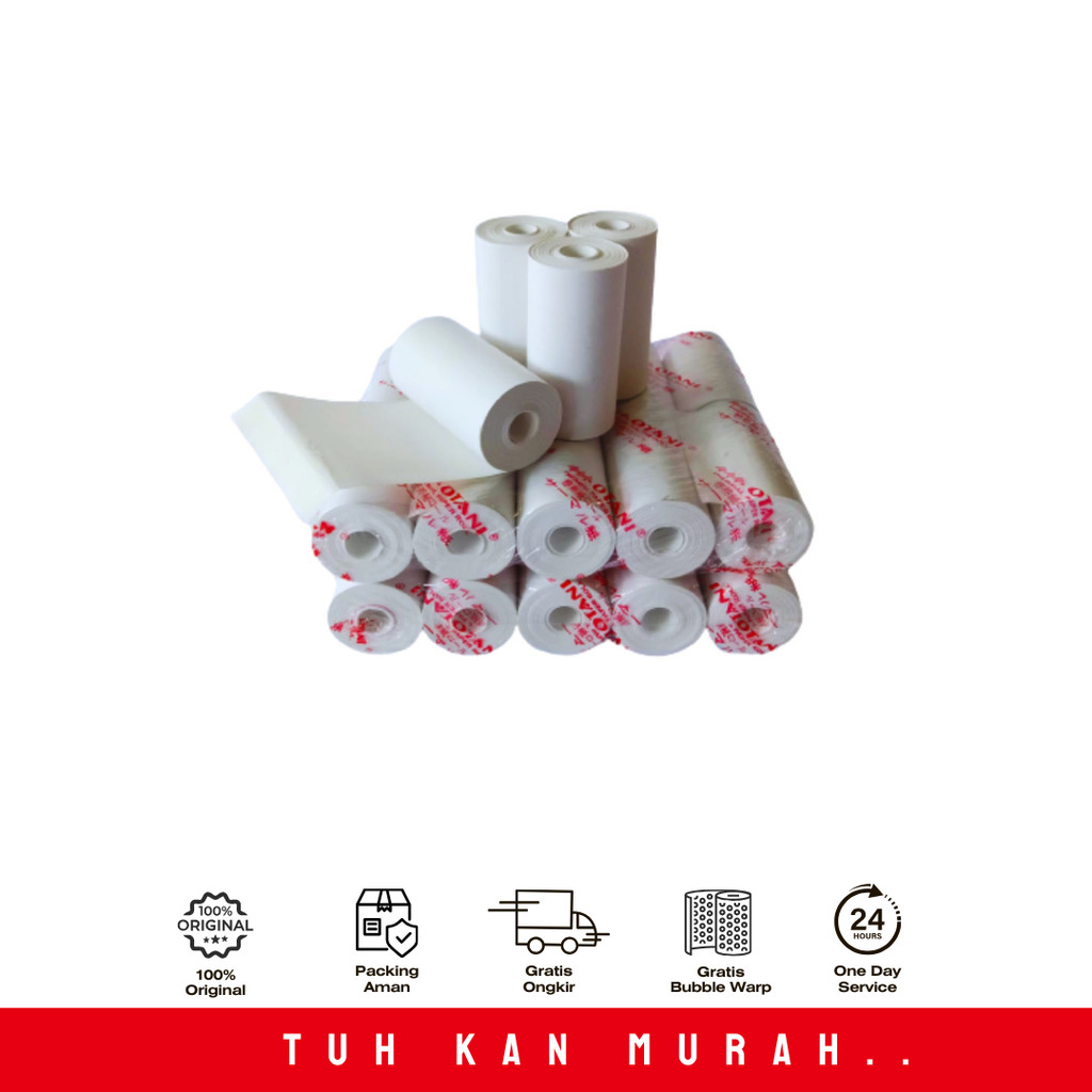 

THERMAL PAPER ROLL OTANI 57X30 PER PCS