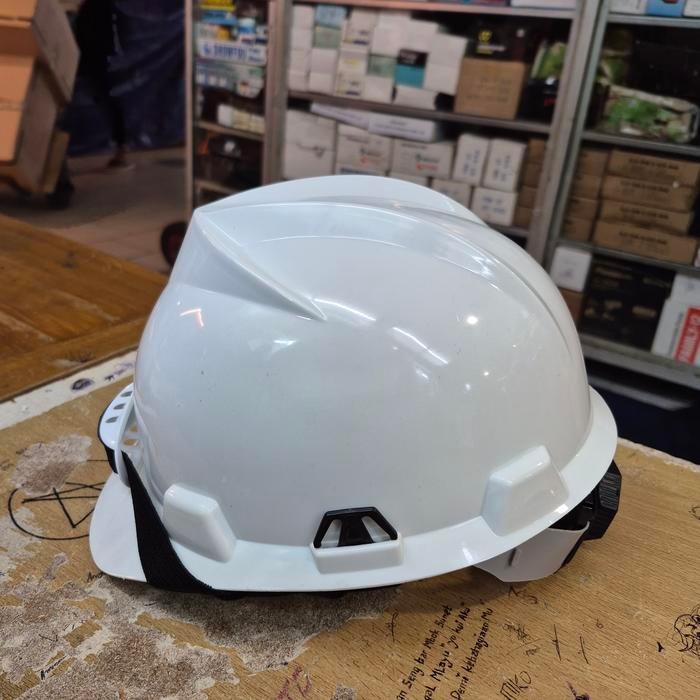 Helm Safety Proyek Berstandar SNI / Helm Kerja Proyek Warna Putih - SNI - Putih