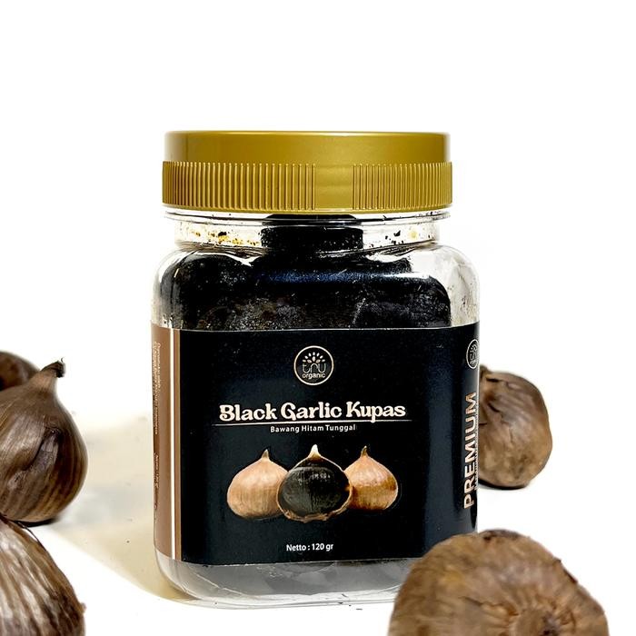 

Promo TruOrganic Black Garlic Kupas Bawang Tunggal Hitam Lanang Bawang Hitam Solo