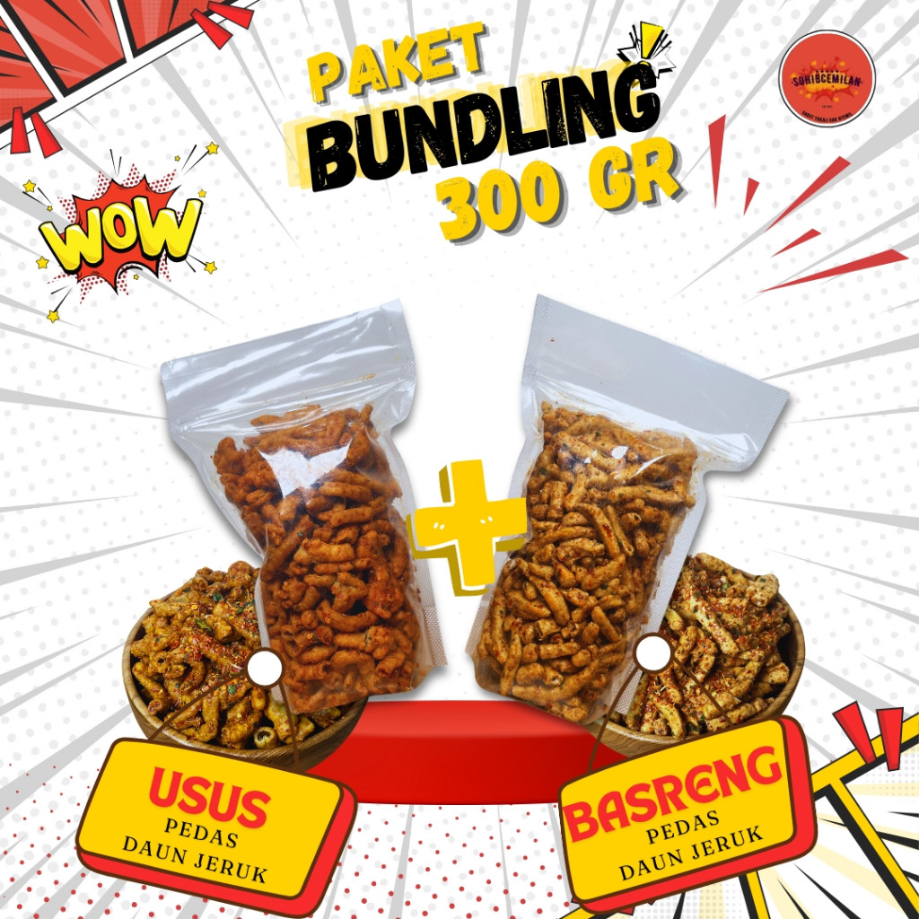 

BANTING HARGA BUY 1 GET 1 !!! USUS AYAM CRISPY 300GR FREE BASRENG 300GR