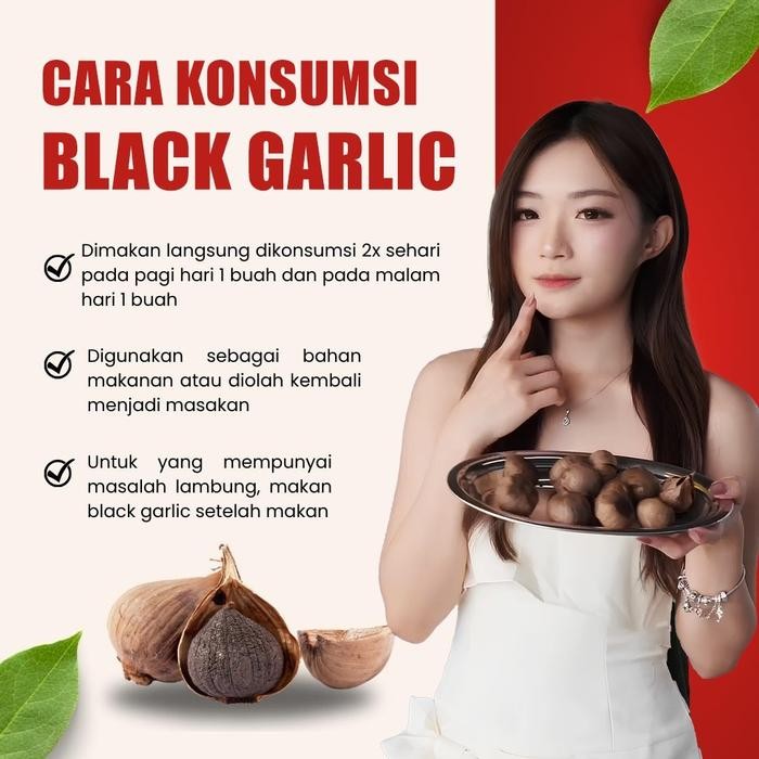 

Promo 2 BOTOL HSD Black Garlic 500 Gr / Bottle, Bawang Hitam V2 Spices Toples