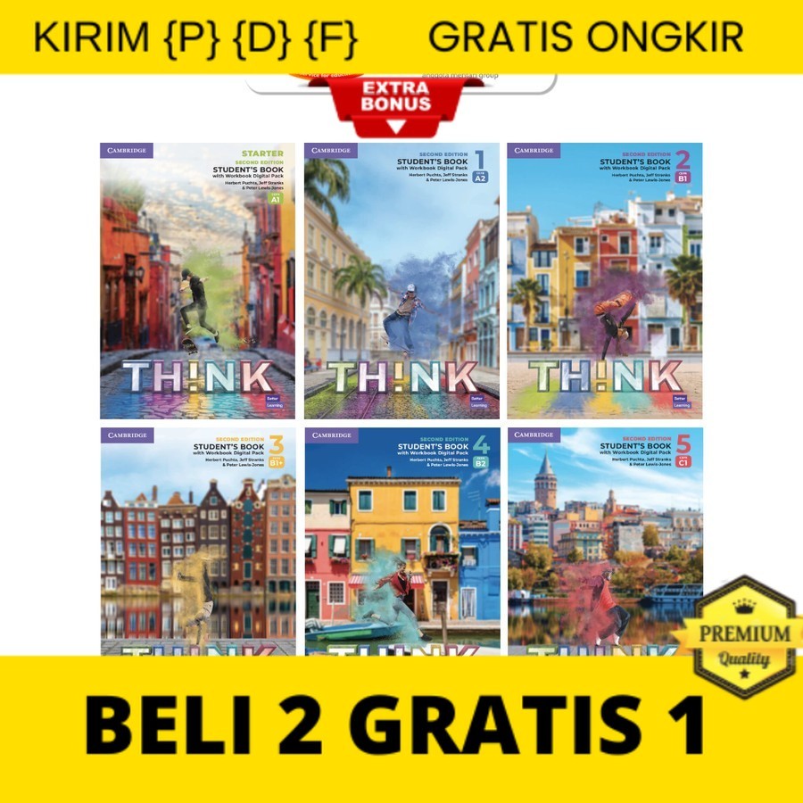 

{P} {D} {F} Cambridge Think British English w/ Digital Pack 2nd Edition | Buku SMP