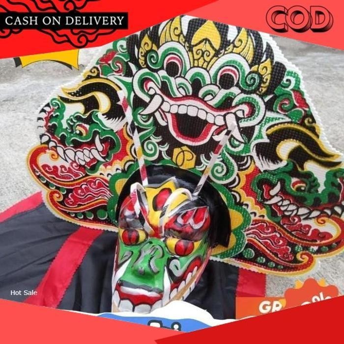 PALING BAGUS PROMO PROMO BARONGAN |BARONGAN VERSI DEVIL KAYU BONUS KEMUL PANJANG MAHKOTA TINGGAL PAK