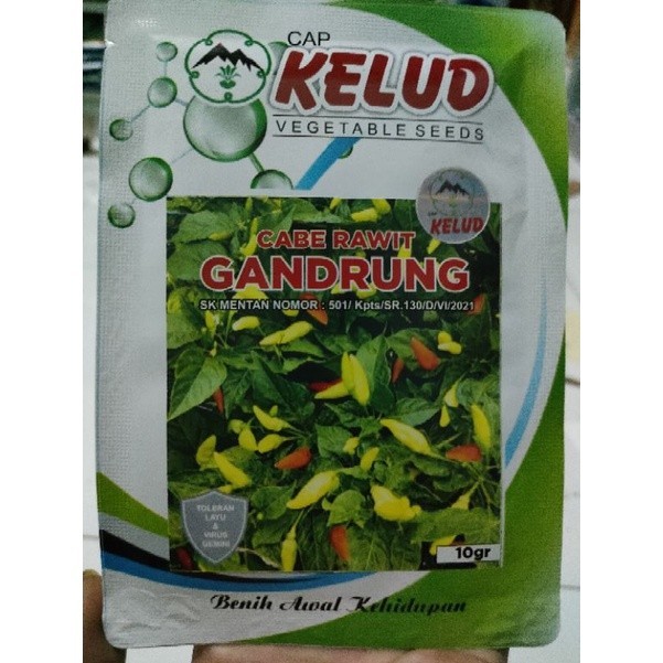 Cabe Gandrung 10gr Original Pabrik Cap Kelud