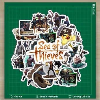 

HOT 50 PCS STIKER Stiker Game Series Sea Of Thieves Character Mix 1 Stiker Fashion Cars Decal Dingin Kartu Album Custom Vinyl Anti Air- Sticker Aesthetic Buku Journal Koper Casing HP Tablet Laptop Helm Motor Botol Minum
