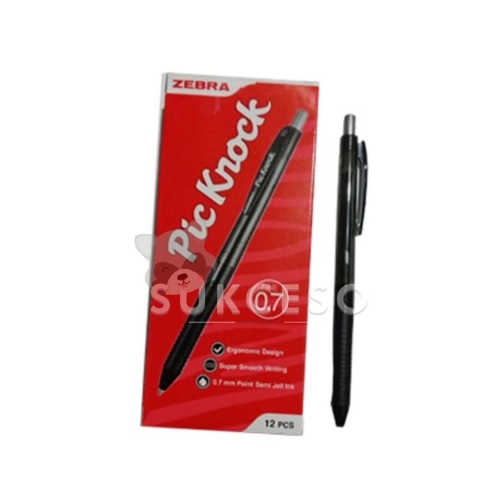 

Zebra Pulpen Pic Knock "Hitam" Murah Bekualitas