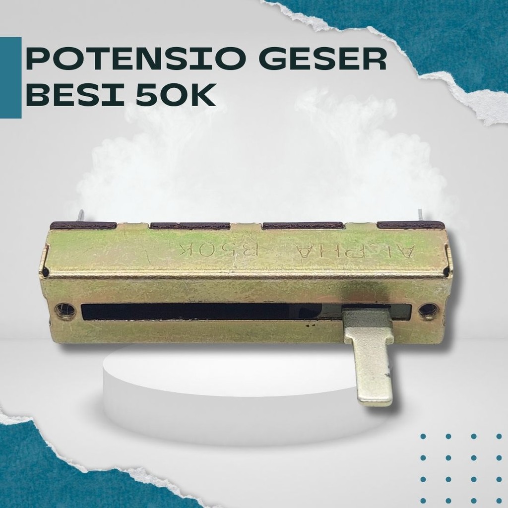 Potensio Geser Besi 50K – Shift Control Audio Mixer 5CM
