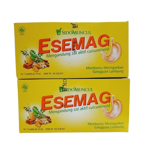 Sidomuncul Esemag 5's / Obat Maag, Asam Lambung / Membantu Meringankan Gangguan Lambung