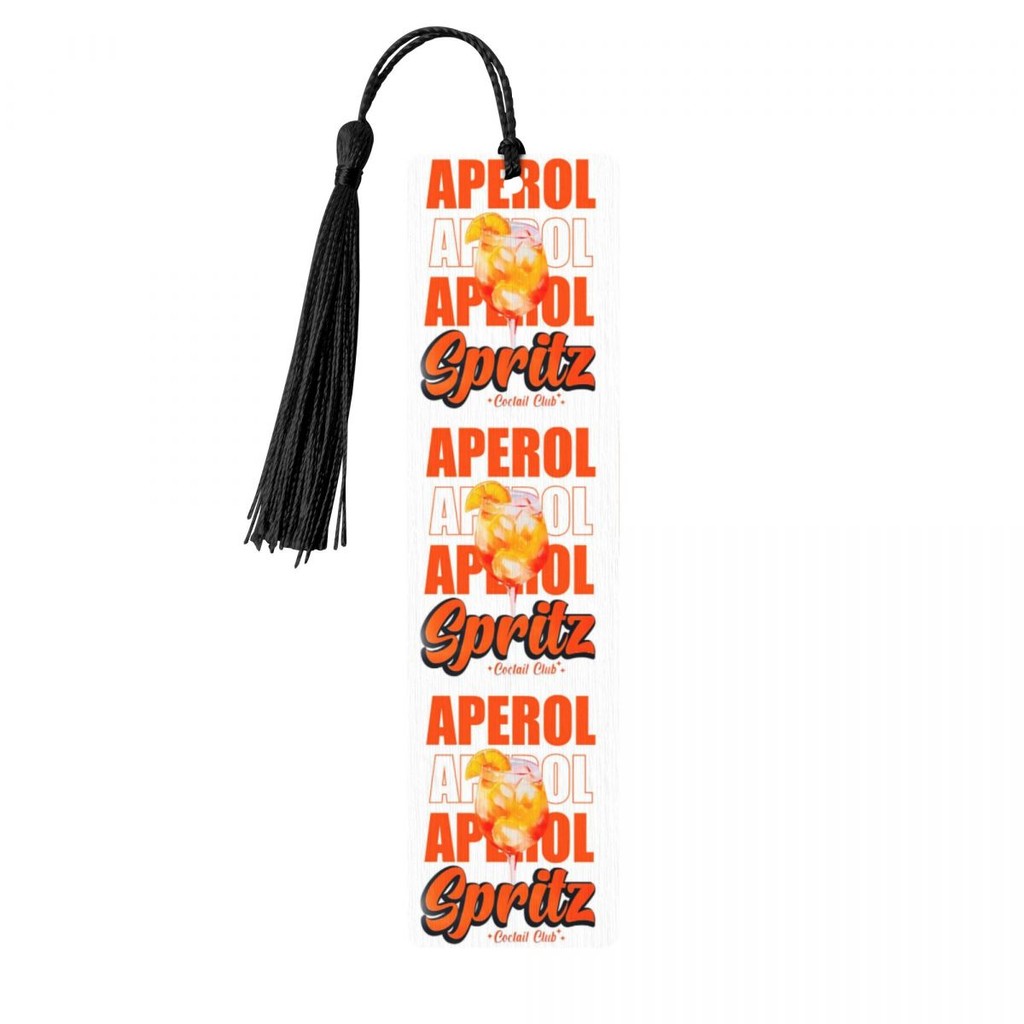 

Custom Italy A-Aperols Bookmarks Gifts for Back To School Cocktail Alcohol Drink Book Mark for Reader Office School Supplies