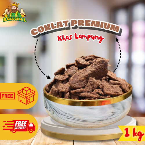 

1kg Keripik Pisang Coklat Khas Lampung Rajacemil Keripik Pisang Lampung Cokelat Premium