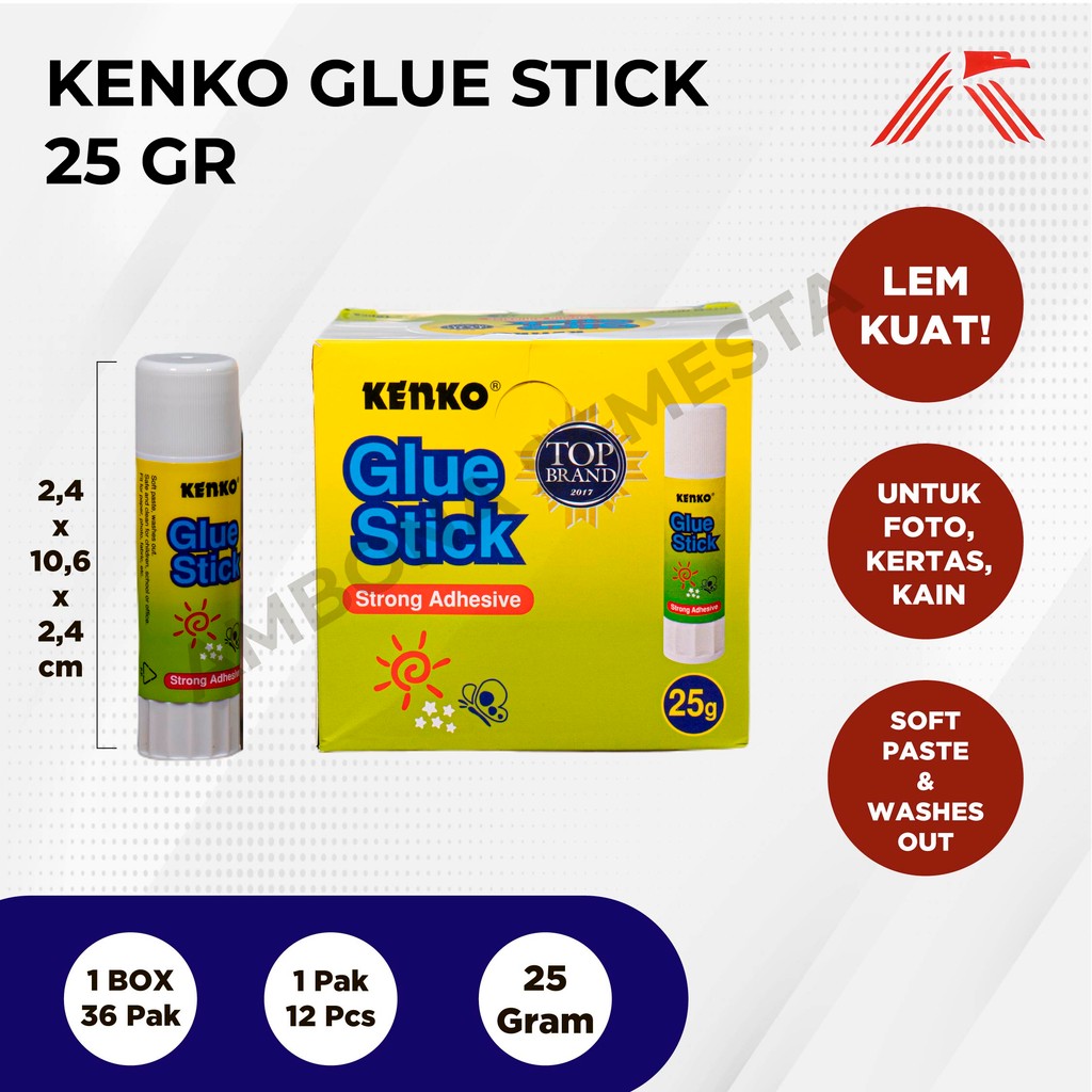 

Glue Stick Kenko 25gr