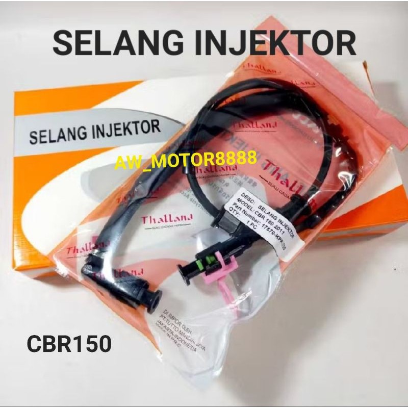 SELANG INJEKTOR INJECTOR CBR150 / CBR 150 R / CB150R / CBR 150 LAMA OLD SELANG BENSIN INJEKSI INJEKT