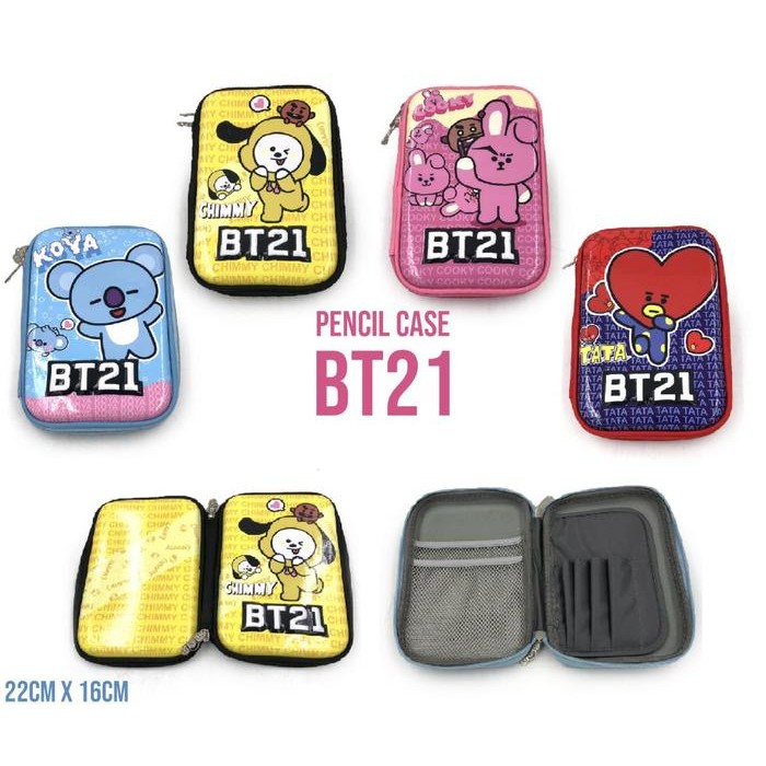 

KOTAK PENSIL BTS21 - Kuning