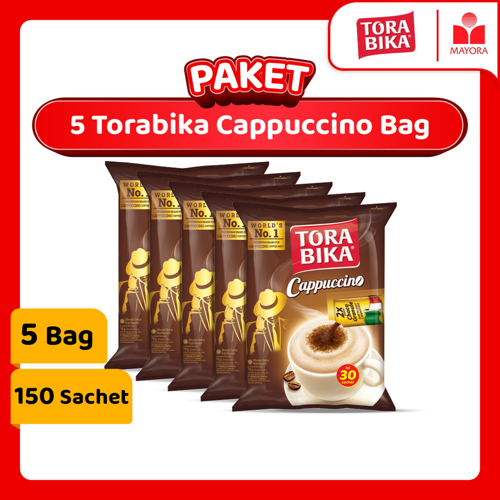 

Paket 5 Kopi Torabika Cappuccino Bag