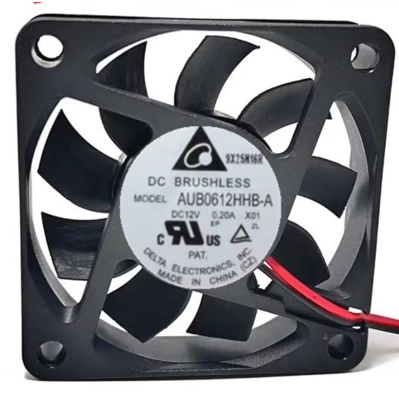 New Cooler Fan for DELTA AUB0612HHB 12V 0.20A 6015 6cm 4-wire PWM Cooling Fan 60*60*15mm