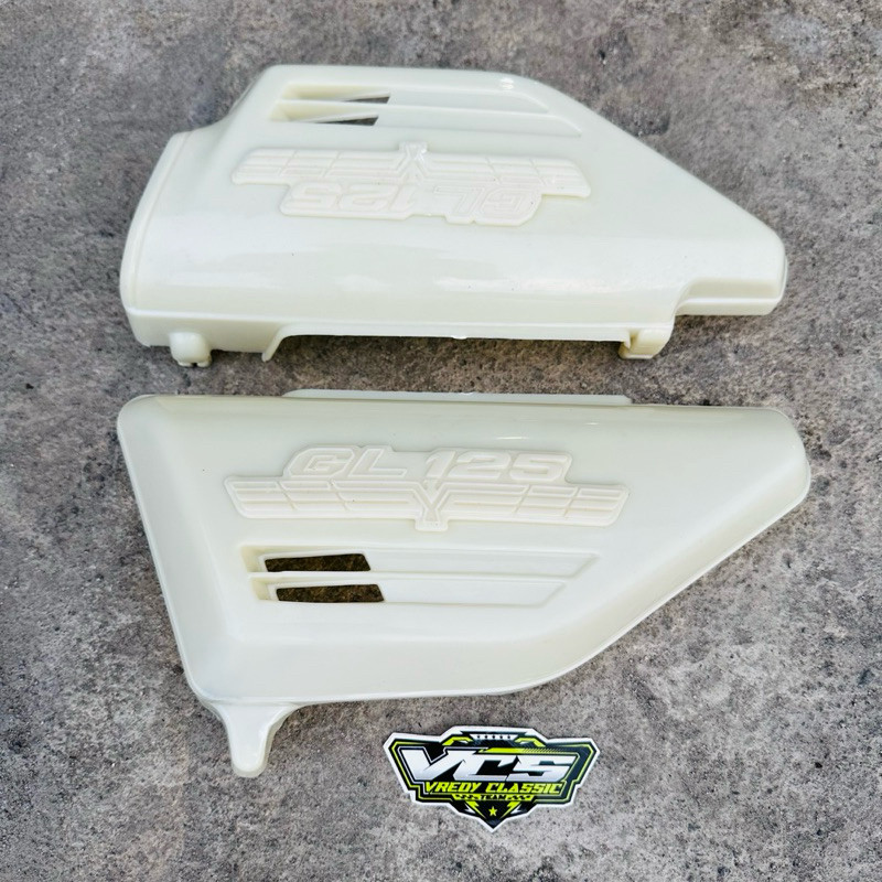 bok aki GL100 emblem GL125 GADING original ABS berkode tempong aki GL125 GADING