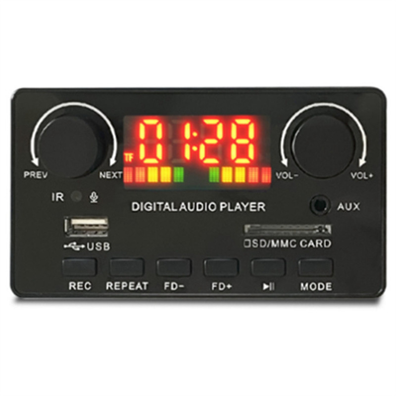 Advanced 1 Piece Bluetooth Power Amplifier Board Stereo Music Amplifier Bluetooth Module Plastic