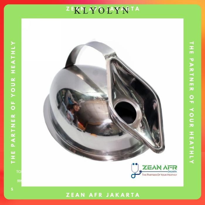 Pispot wanita stainless / pispot cewek / pispot stainless