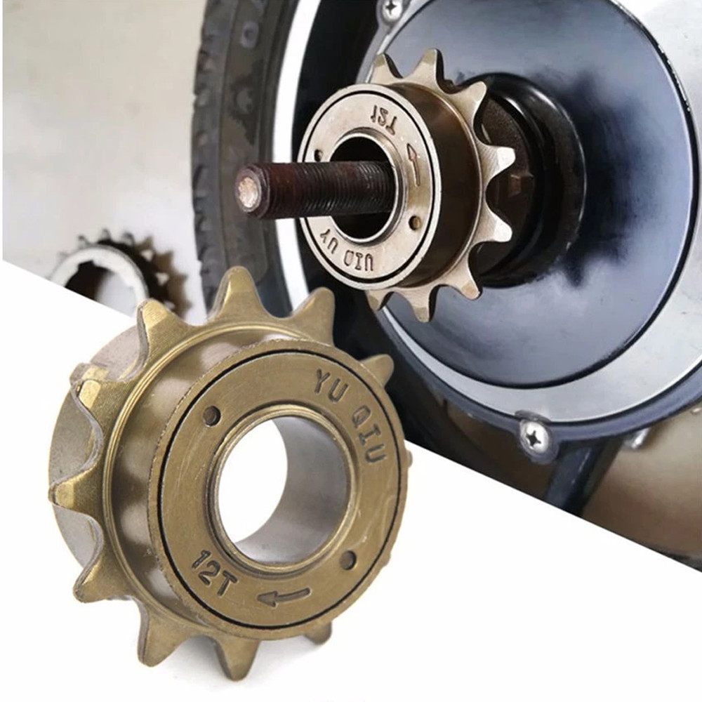 Roda Gigi Freewheel 12T/14T Sepeda Single Speed Belakang Untuk Bmx & Fixie