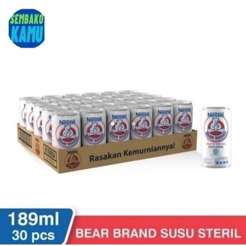 

Susu Beruang - Bear Brand Dus 189 ml x 30 pcs