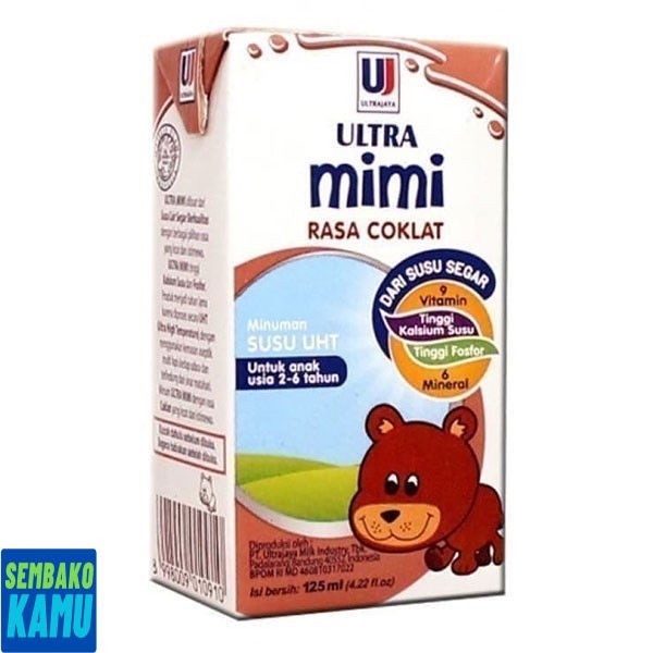 

Ultra Milk Mimi Uht Cokelat Tp 125 gr - Susu