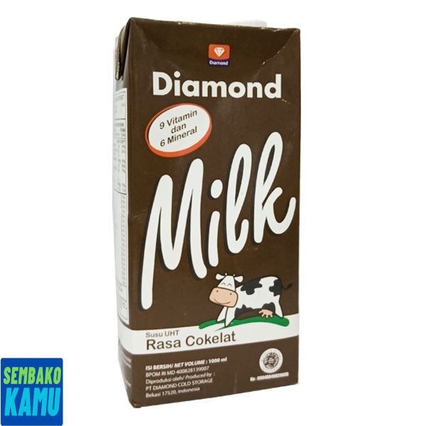 

Diamond Milk Uht Chocolate 1 Liter - Susu